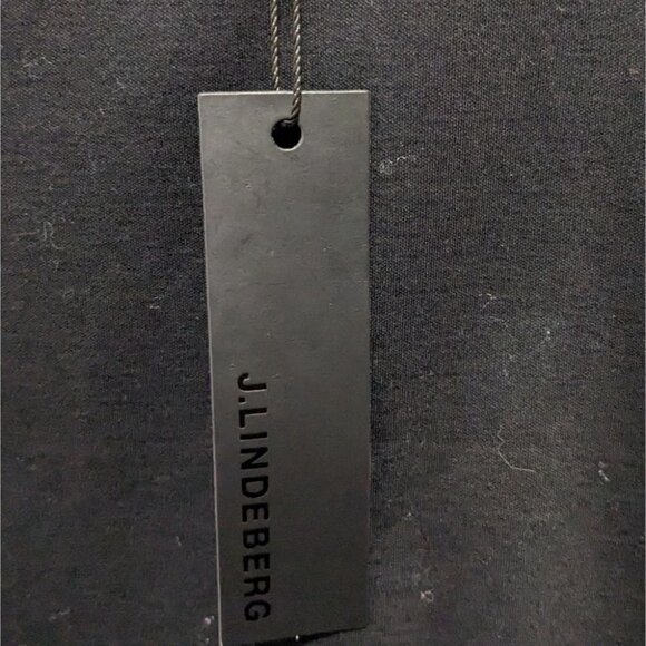 NWT J. Lindeberg | Ace Mock Neck T-shirt in Black - Picture 5 of 14